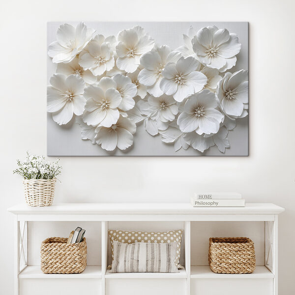 Group of white flowers