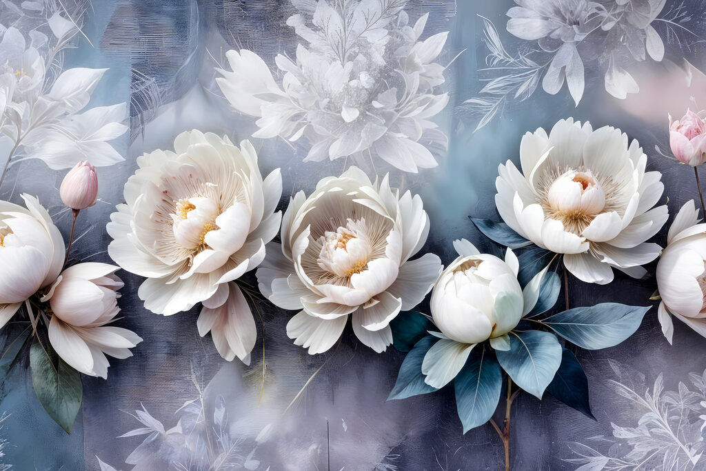 Group of white flowers