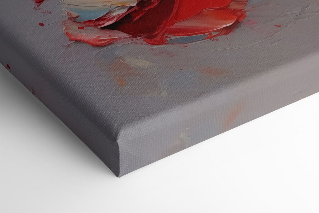 Painting of a flower Painting of a flower