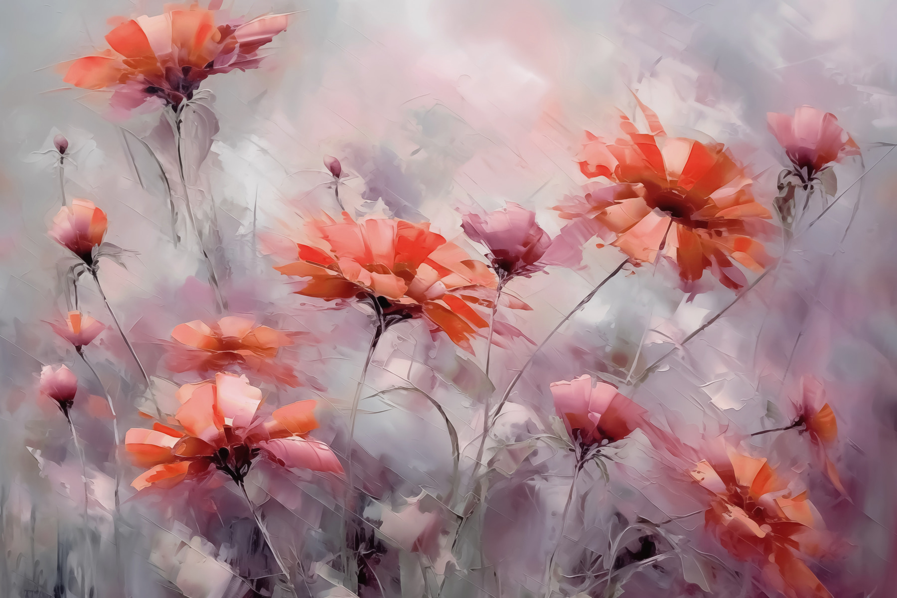 Painting of flowers