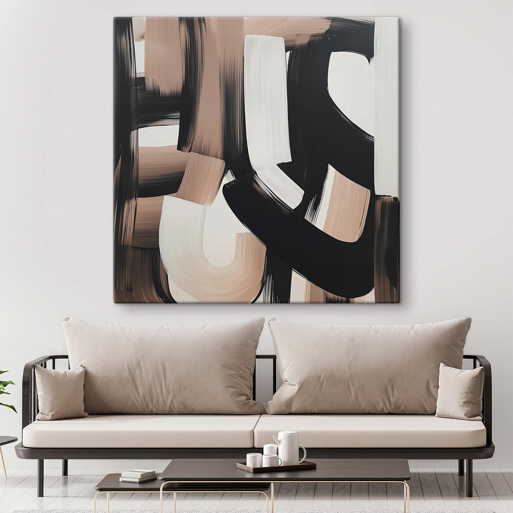 Black and white art