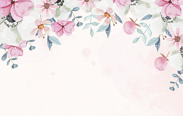 Pittura ad acquerello di fiori Pittura ad acquerello di fiori