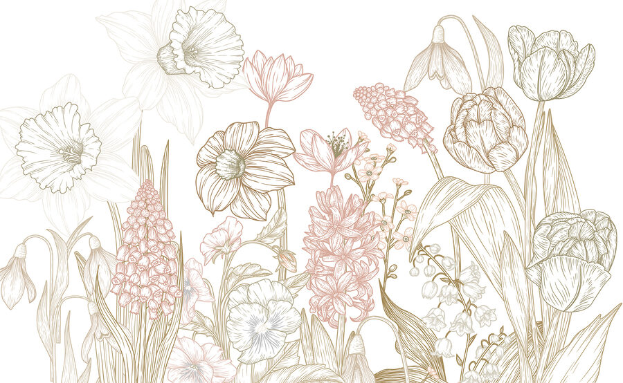 Disegno di fiori e piante Disegno di fiori e piante