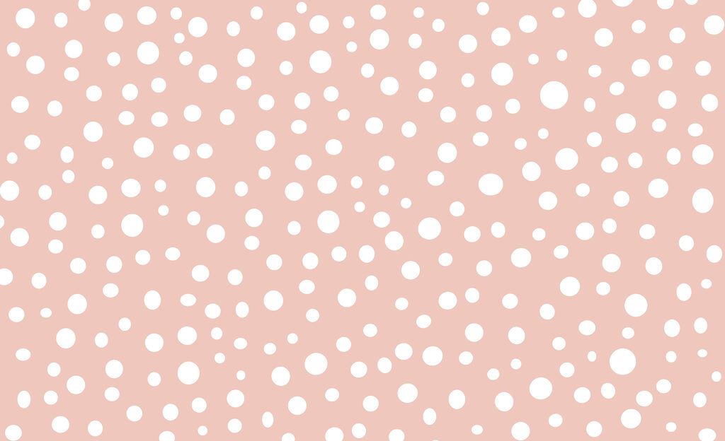 Motivo a pois bianchi e rosa Motivo a pois bianchi e rosa