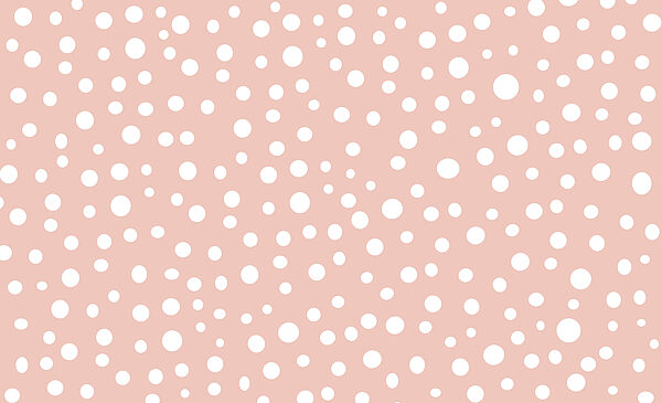 Motivo a pois bianchi e rosa Motivo a pois bianchi e rosa
