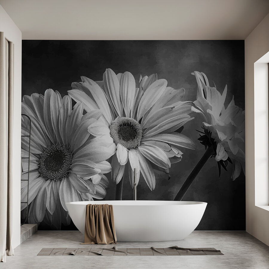 Gruppo di fiori con petali
