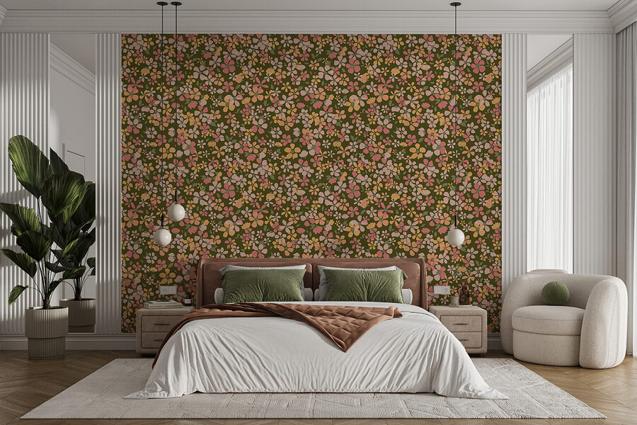 Motivo di piccoli fiori