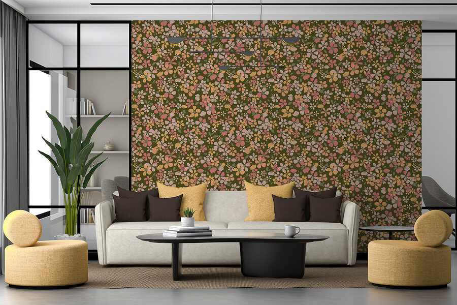 Motivo di piccoli fiori