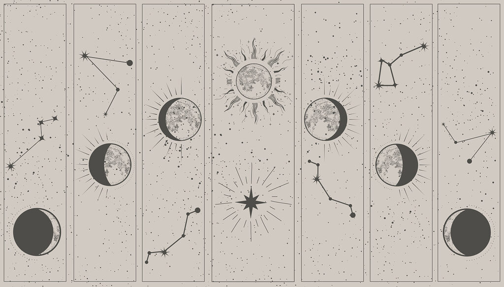 Gruppo di immagini del sole e della luna Gruppo di immagini del sole e della luna