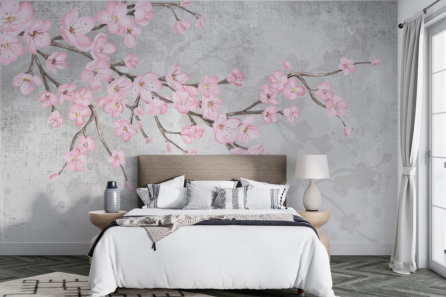 Ramo con fiori rosa