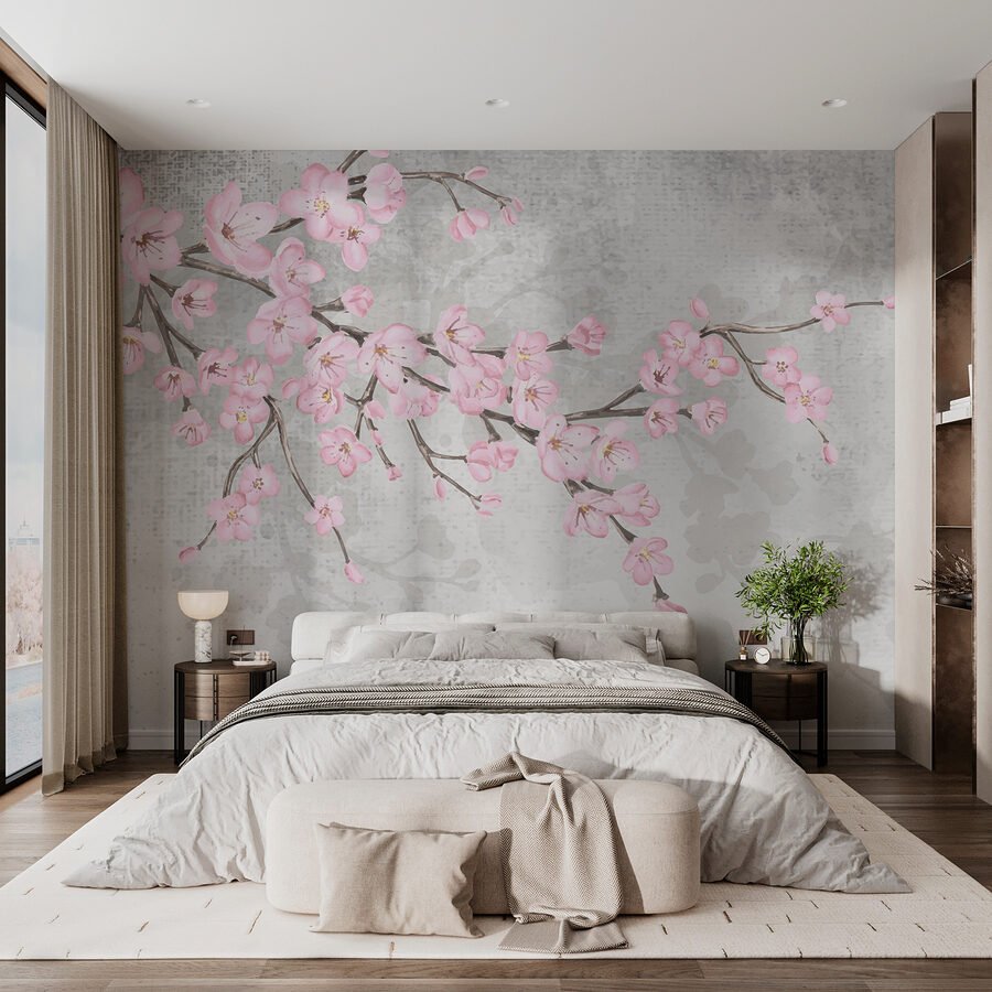 Ramo con fiori rosa