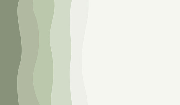 Linee ondulate verdi e bianche Linee ondulate verdi e bianche