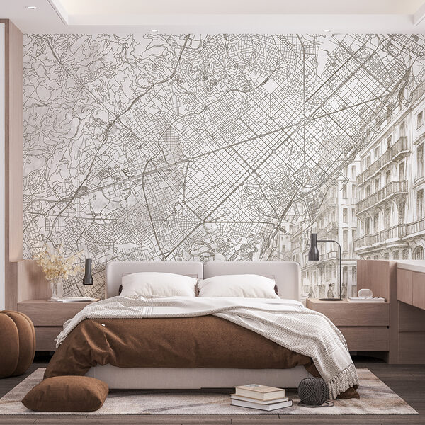 Mappa di una città Mappa di una città