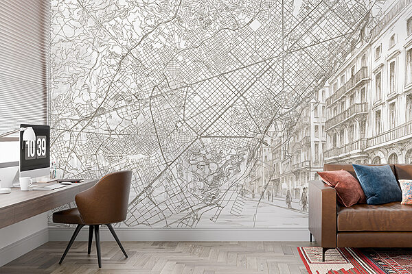 Mappa di una città Mappa di una città