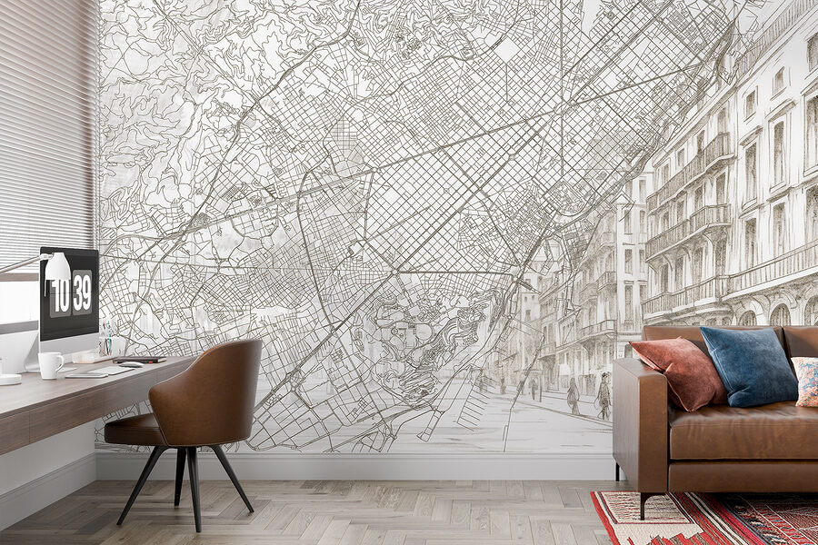 Mappa di una città