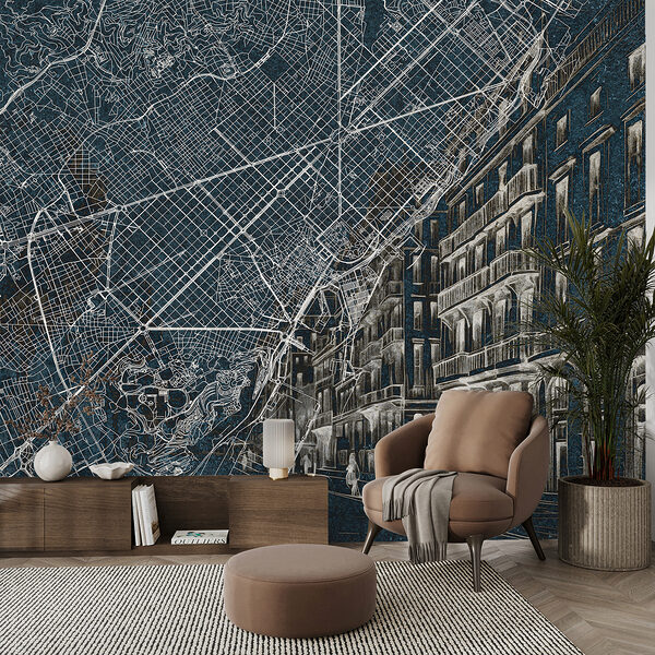 Mappa di una città Mappa di una città