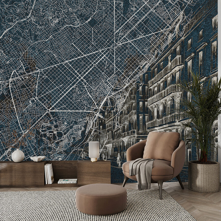 Mappa di una città