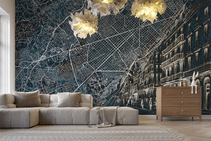 Mappa di una città