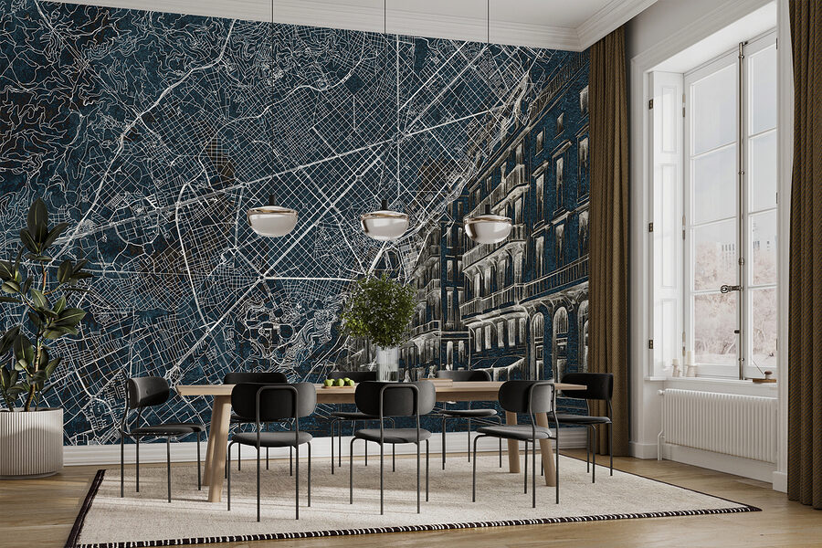 Mappa di una città