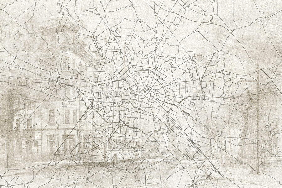 Mappa di una città