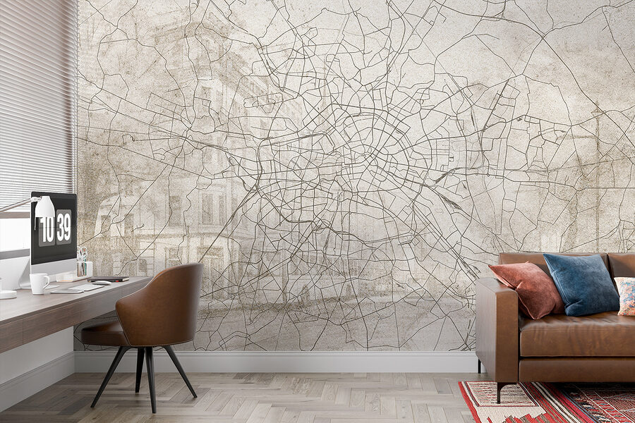 Mappa di una città
