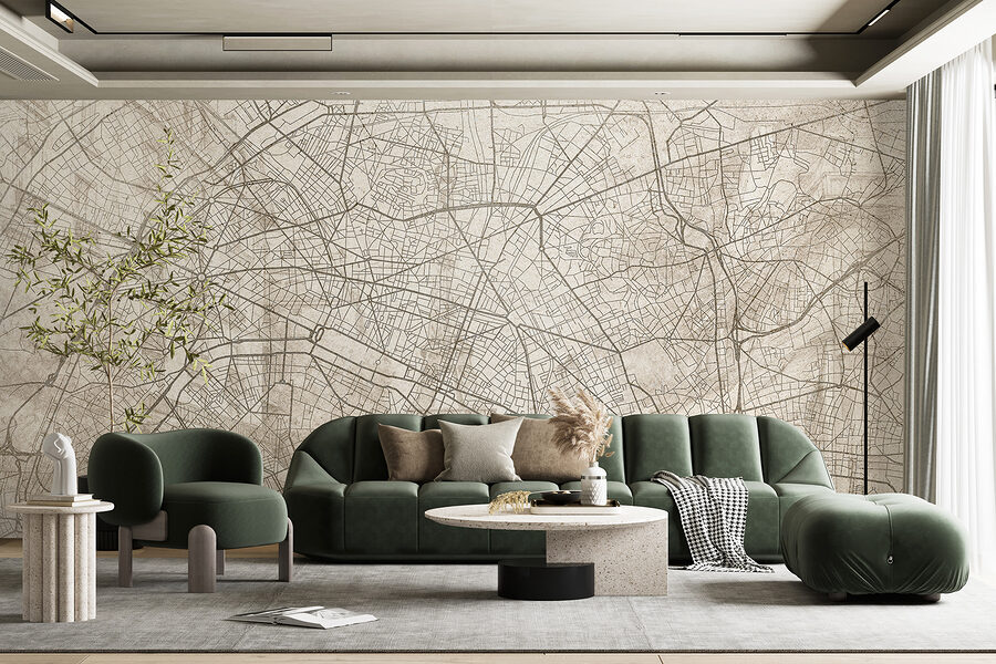 Mappa di una città