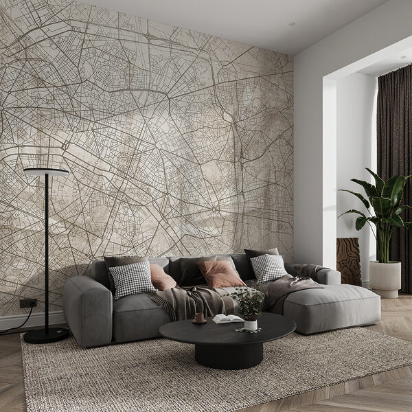 Mappa di una città Mappa di una città