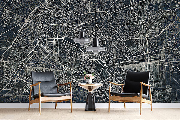 Mappa di una città Mappa di una città