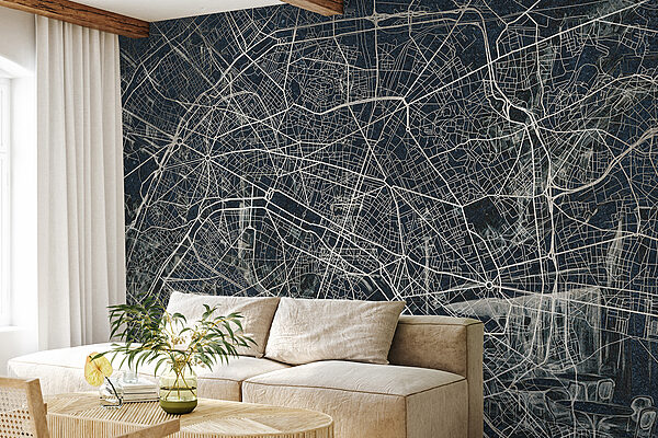 Mappa di una città Mappa di una città