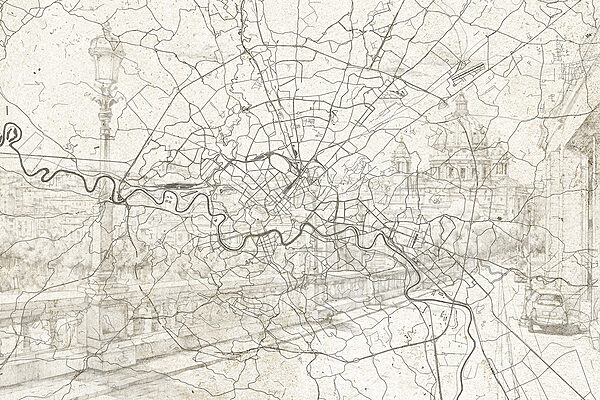 Mappa di una città Mappa di una città