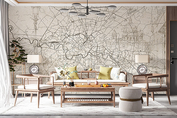 Mappa di una città Mappa di una città