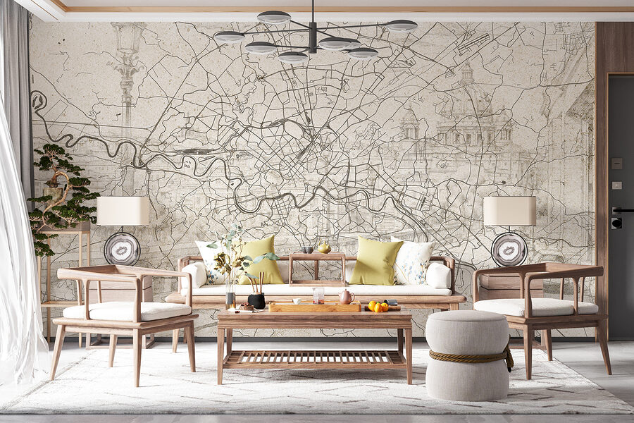 Mappa di una città