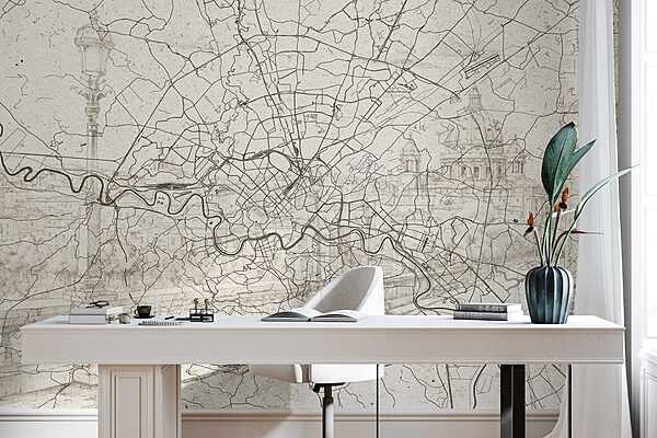 Mappa di una città Mappa di una città