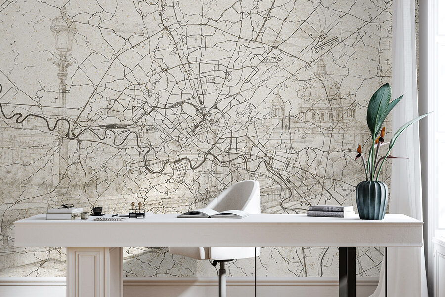 Mappa di una città