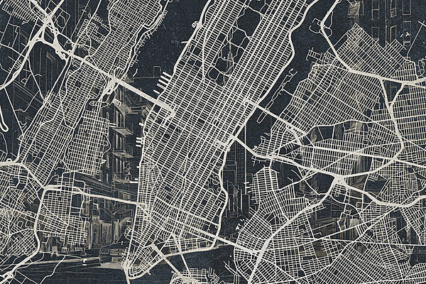 Mappa di una città Mappa di una città