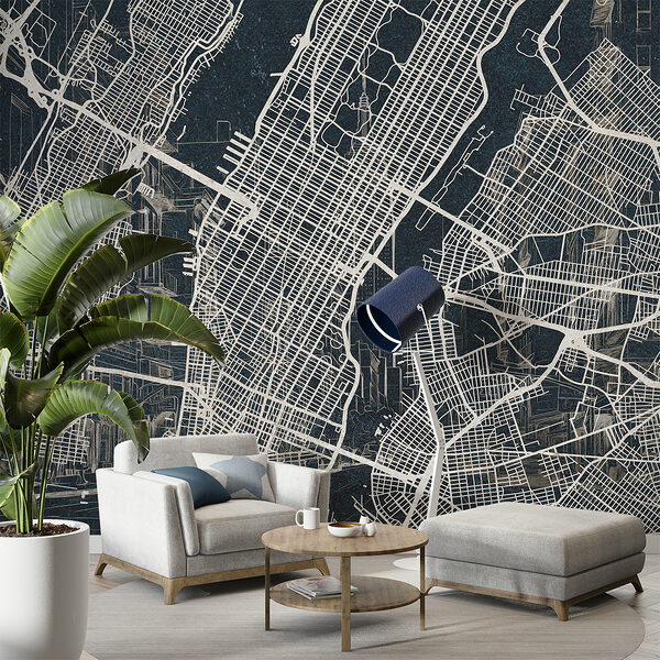 Mappa di una città Mappa di una città