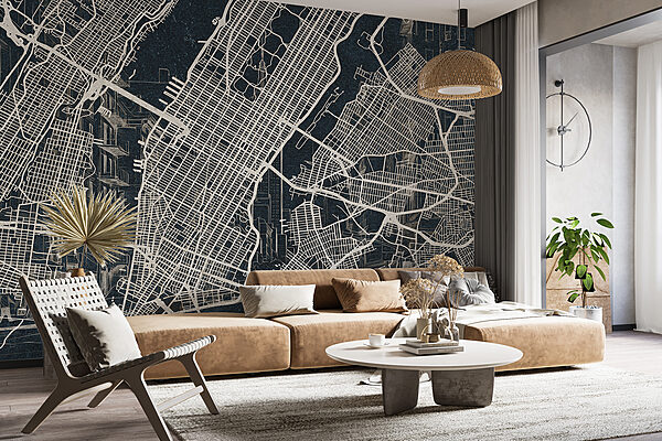 Mappa di una città Mappa di una città