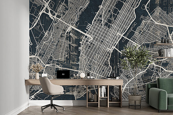 Mappa di una città Mappa di una città