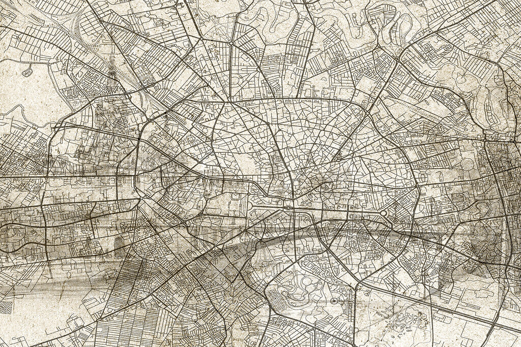 Mappa di una città Mappa di una città