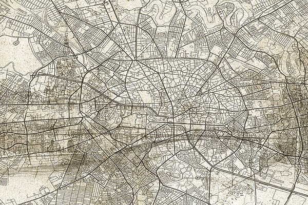 Mappa di una città Mappa di una città