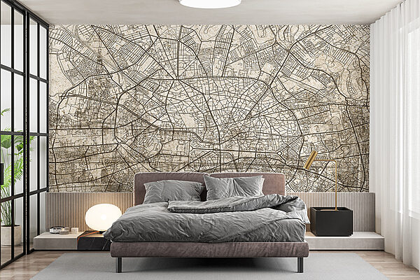 Mappa di una città Mappa di una città