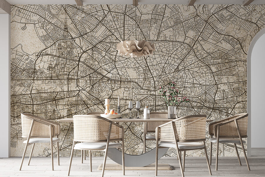 Mappa di una città