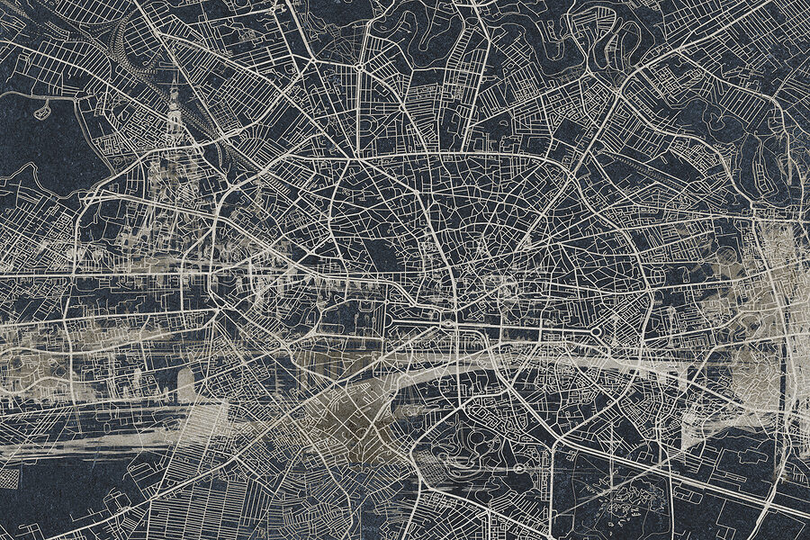 Mappa di una città