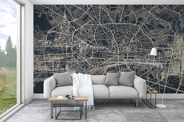 Mappa di una città Mappa di una città