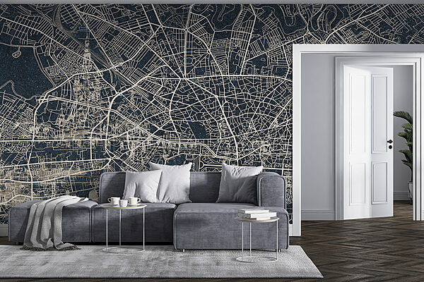 Mappa di una città Mappa di una città