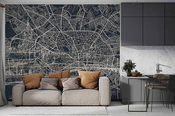 Mappa di una città Mappa di una città