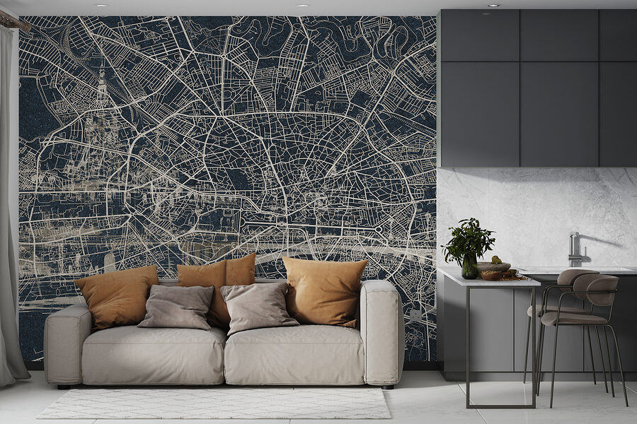 Mappa di una città