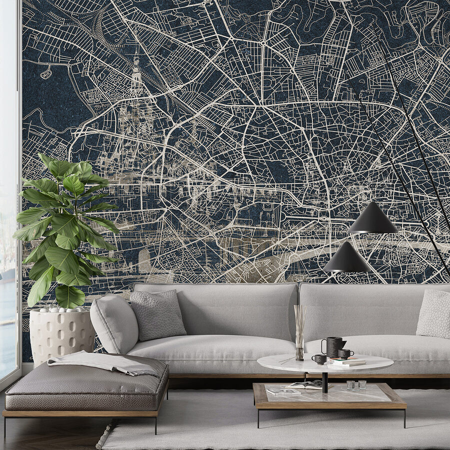 Mappa di una città