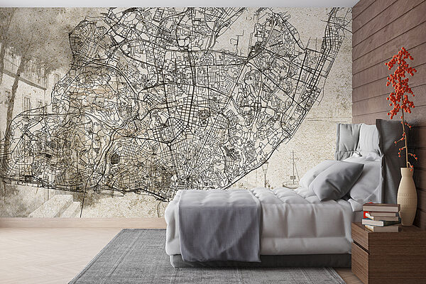 Mappa di una città Mappa di una città