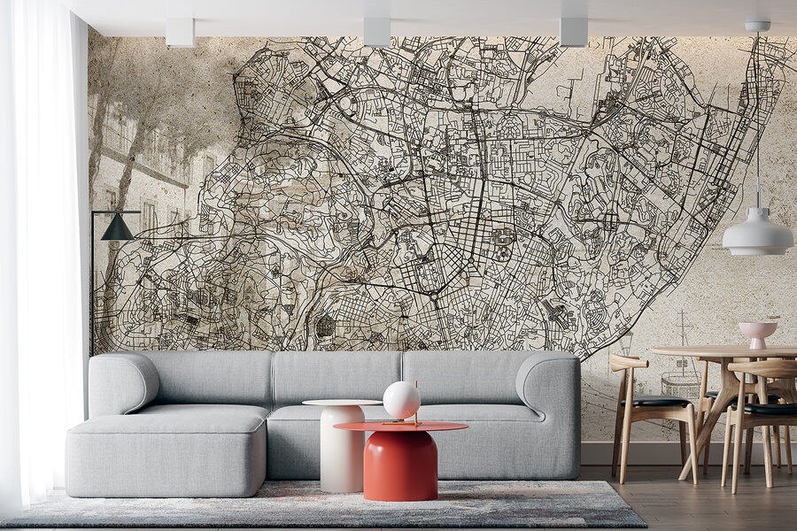 Mappa di una città